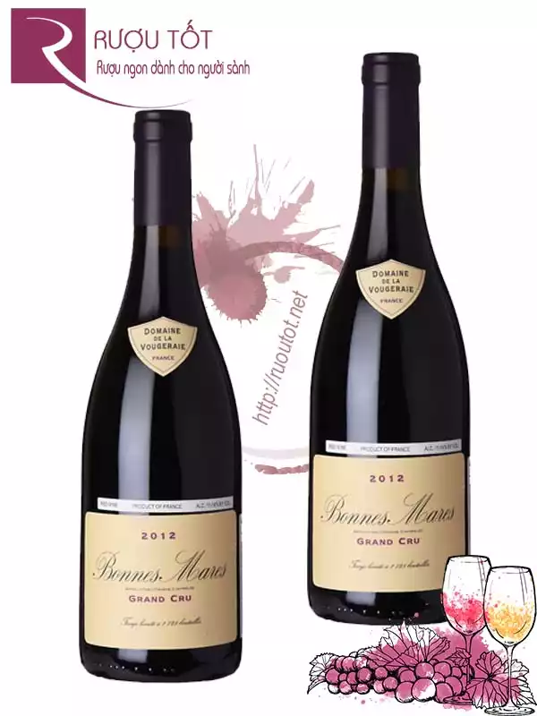 Vang Pháp Bonnes Mares Grand Cru Domaine De La Vougeraie Cao cấp