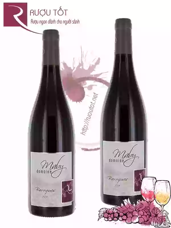 Vang Pháp Domaine Maby Baroques Cao cấp