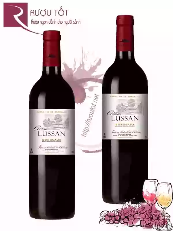 Rượu Vang Chateau Lussan Bordeaux Cao cấp