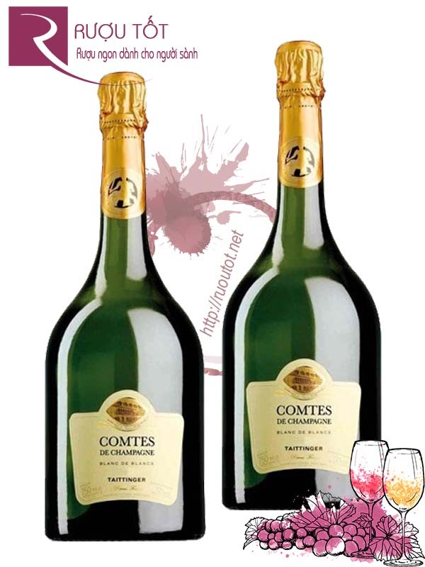 Rượu Vang Nổ Comtes de Champagne de Taittinger