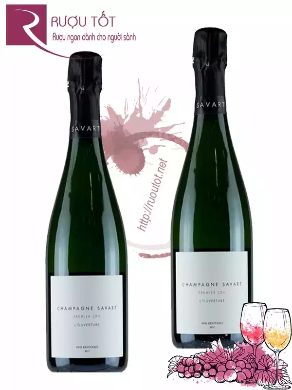 Rượu Vang Nổ Champagne Frederic Savart L Ouverture Premier Cru Brut