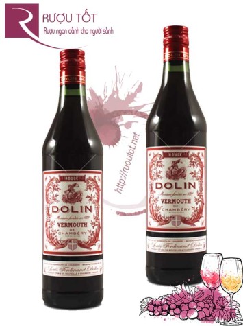 Vang Pháp Dolin Vermouth de Chambery đỏ Thượng hạng
