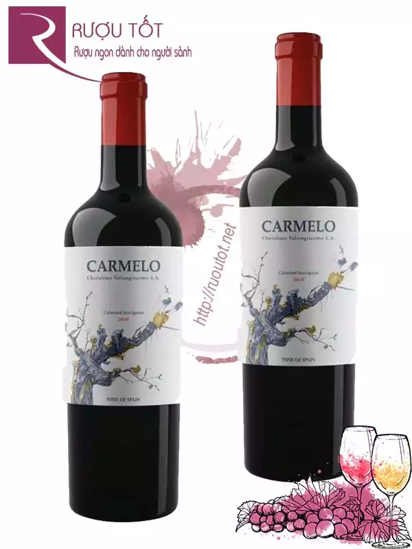 Rượu Vang Carmelo Cabernet Sauvignon 13,5% Cao Cấp