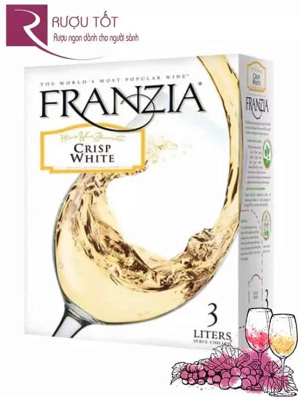 Vang Bịch Mỹ Franzia Crisp 3L Thượng hạng