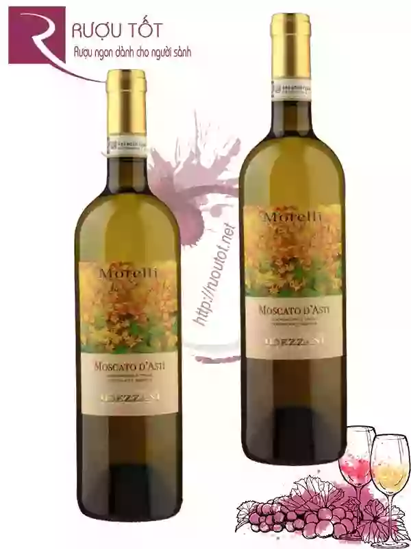 Rượu Vang Morelli Moscato d'Asti Dezzani DOCG Cao Cấp
