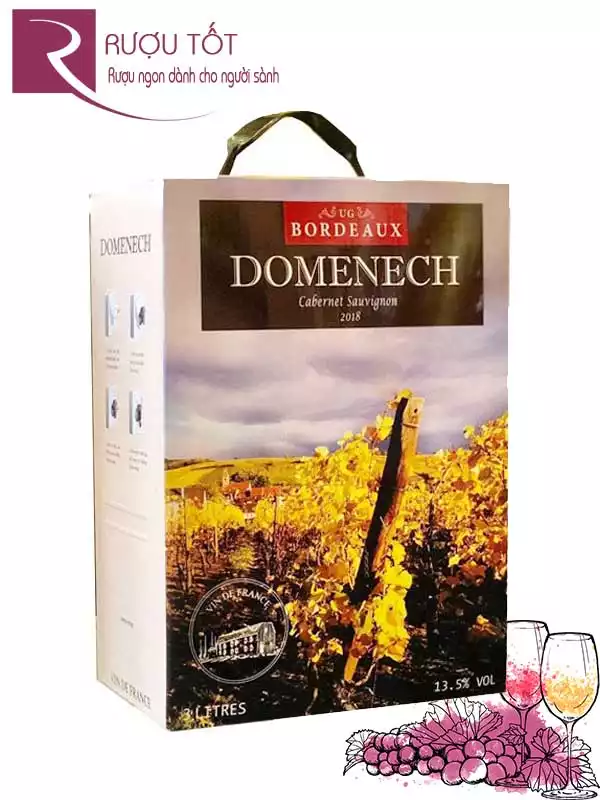 Rượu Vang Domenech Bordeaux 3L