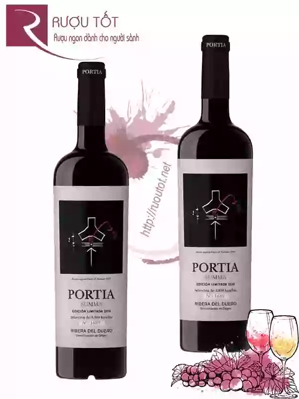 Rượu vang Portia Summa Ribera del Duero Hảo hạng
