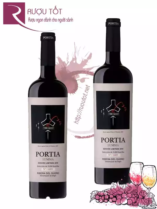 Rượu Vang Portia Summa Ribera del Duero