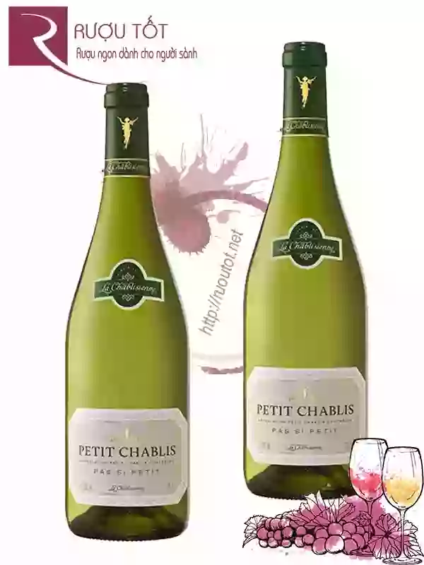 Rượu vang Pháp Petit Chablis Pas Si Petit Chadonnay