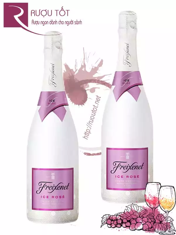 Vang Nổ Freixenet Ice Rose Cava Chính Hãng