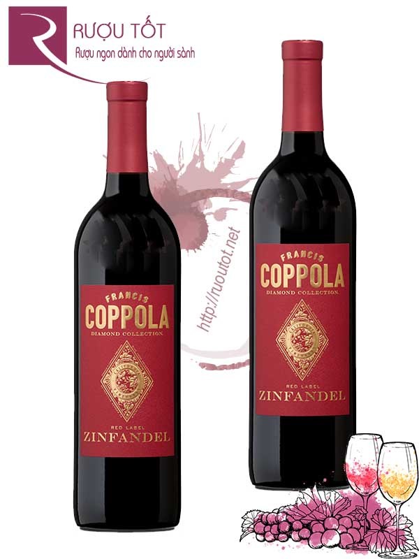 Rượu vang Coppola Zinfandel Diamond Collection California Hảo hạng
