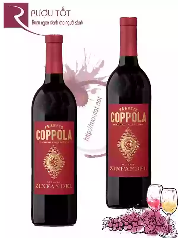 Rượu vang Francis Coppola Zinfandel Diamond Collection California Hảo hạng