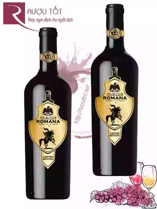 Rượu vang Romana Primitivo chính hãng