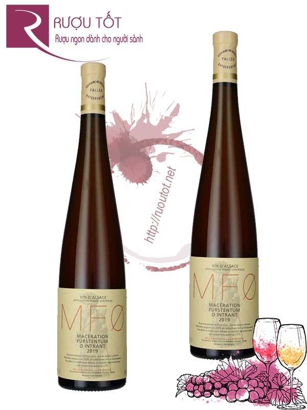 Vang Pháp MFO Domaine Weinbach Riesling Furstentum Intrant Hảo hạng