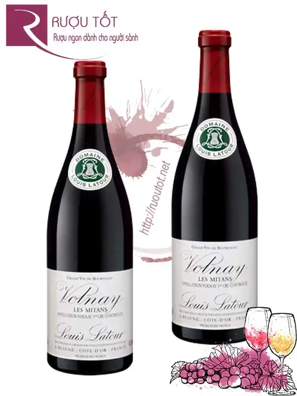 Rượu Vang Volnay Les Mitans Louis Latour Premier Cru Classe