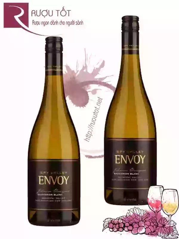 Rượu Vang Envoy Spy Valley Sauvignon Blanc Marlborough Chính hãng