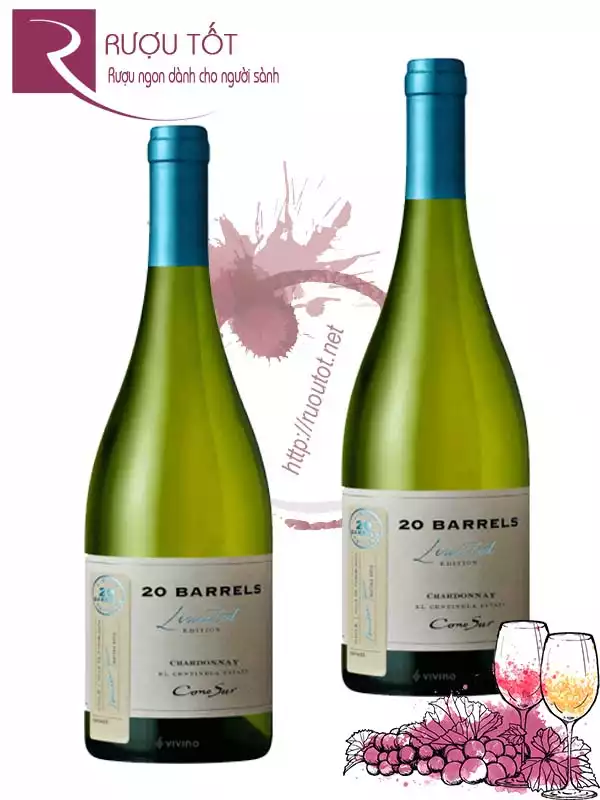 Vang Chile 20 Barrel Limited Edition Chardonnay Hảo hạng