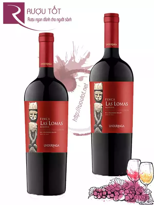 Vang Chile Finca Las Lomas reserva Cabernet Sauvignon Chính hãng