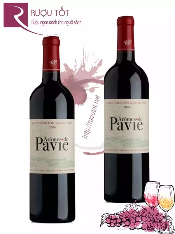 Vang Pháp Aromes de Pavie Saint Emilion Grand Cru Hảo hạng