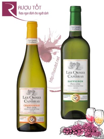 Rượu Vang Les Ormes De Cambras Pays D'Oc White Hảo hạng