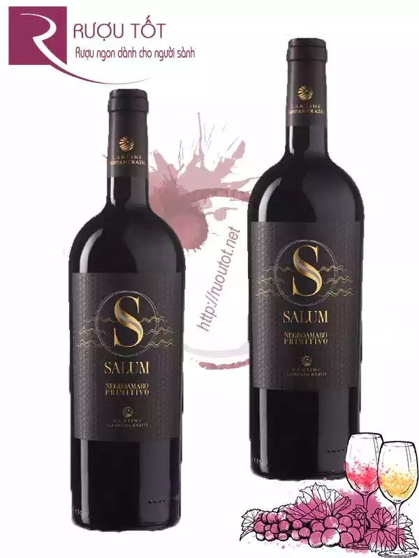 Rượu Vang Salum Salento Negroamaro Primitivo