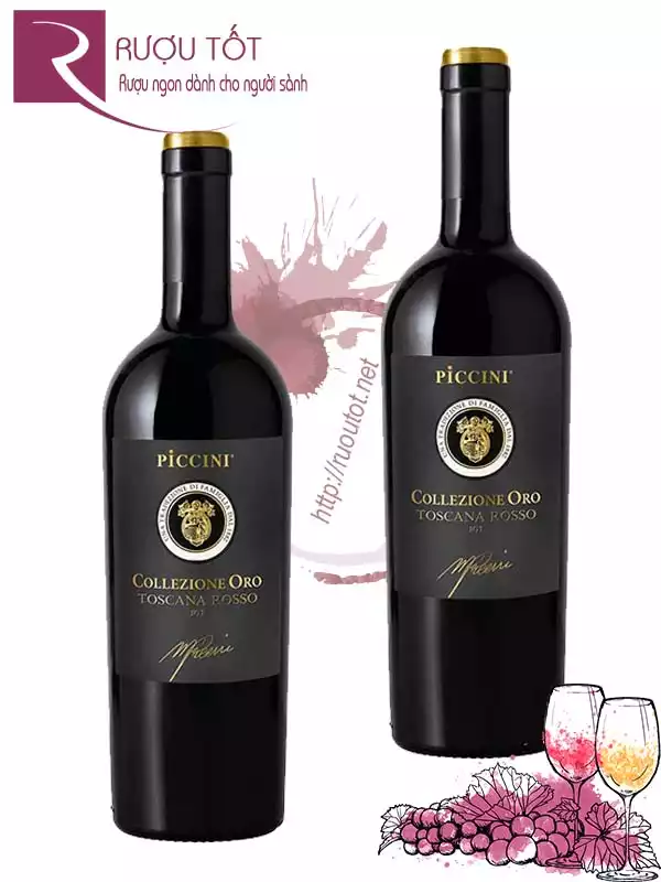 Vang Ý Piccini Collezione Oro Toscana Rosso Giá Tốt