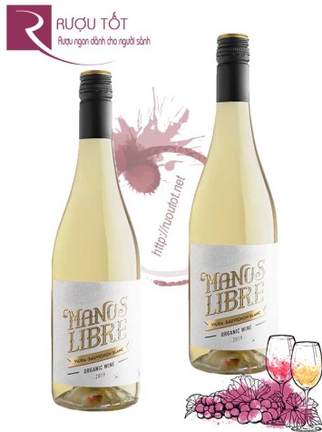 Rượu Vang Manos Libre Viura Sauvignon Blanc Organic Giá Tốt