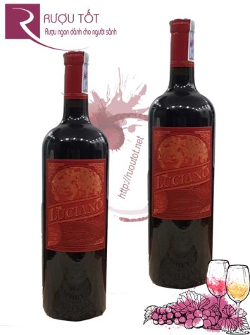 Vang Ý Luciano Limited Edition Negroamaro Puglia 15,5 độ Hảo hạng