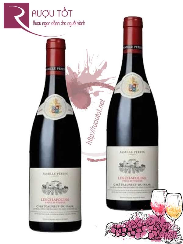 Rượu Vang Pháp Les Chapouins Chateauneuf Du Pape