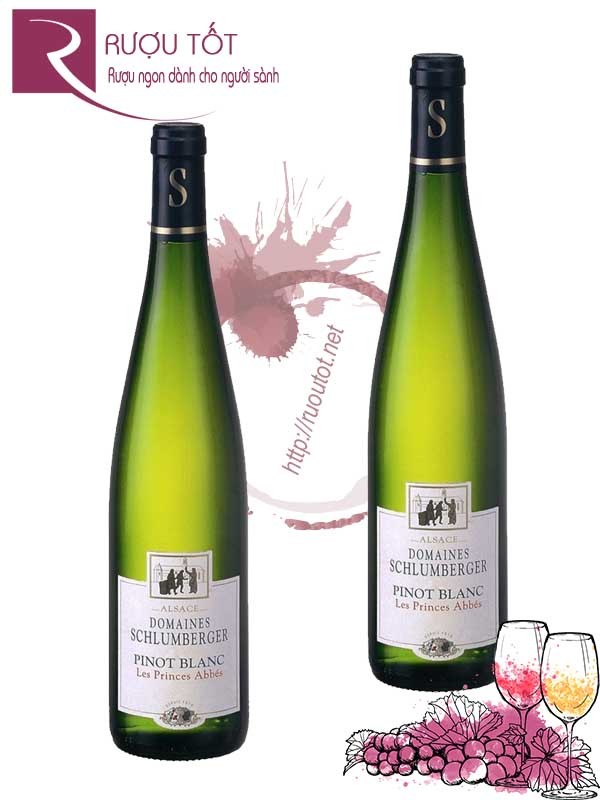 Vang Pháp Domaines Schlumberger Pinot Blanc Les Princes Abbes