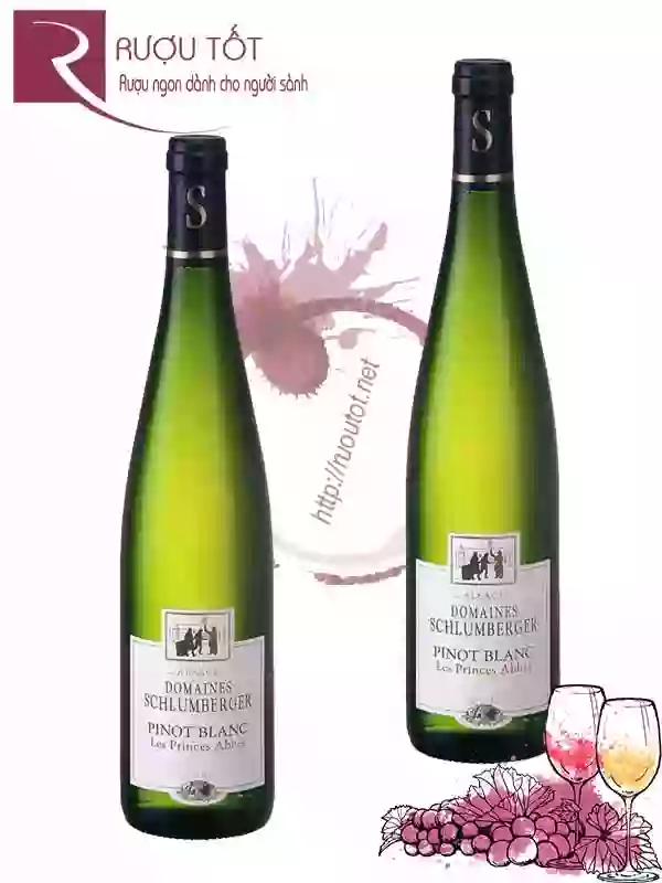 Vang Pháp Domaines Schlumberger Pinot Blanc Les Princes Abbes