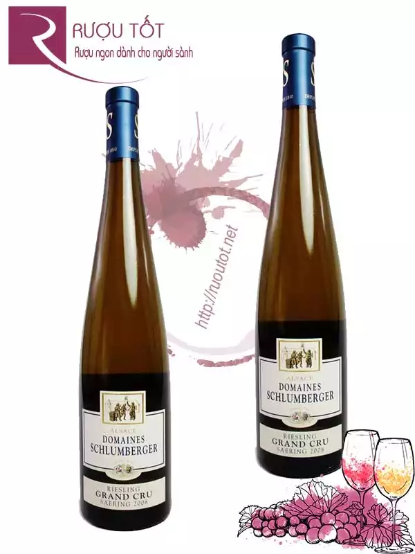 Vang Pháp Domaines Schlumberger Riesling Grand Cru Saering