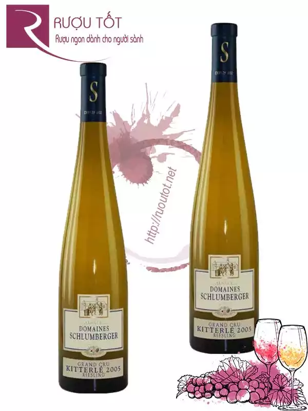 Vang Pháp Domaines Schlumberger Riesling Grand Cru Kitterle