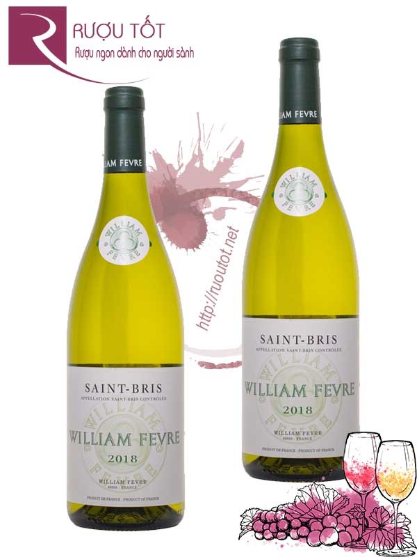 Vang Pháp William Fevre Saint BRIS Sauvignon Blanc Hảo hạng