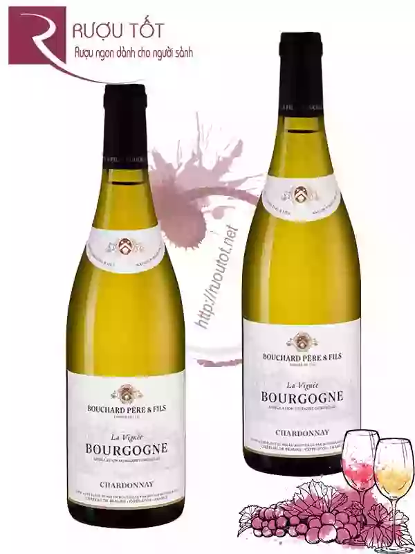 Vang Pháp Chardonnay Bouchard Pere et Fils La Vignee Bourgogne