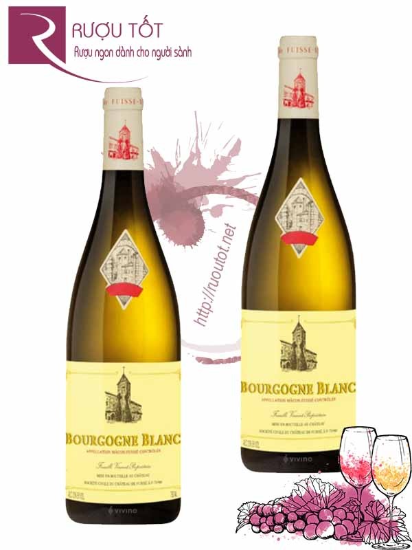 Vang Pháp Bourgogne Blanc Chateau Fuisse Chính hãng
