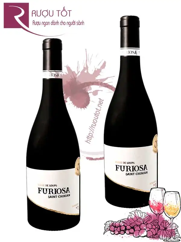 Rượu Furiosa Saint Chinian Terre De Loups 750ml 14%
