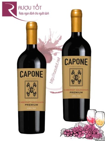 Vang Chile Capone Premium Cabernet Sauvignon Đầu si Hảo hạng