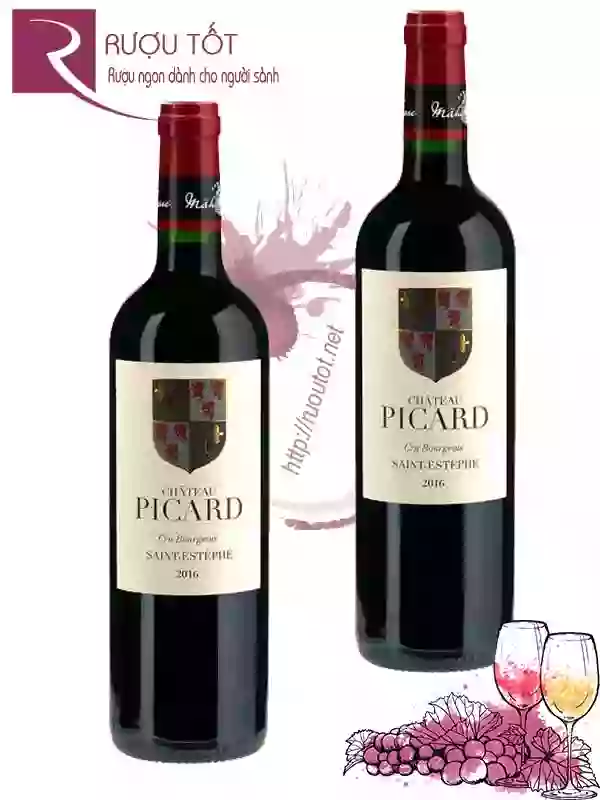 Rượu vang Chateau Picard Saint Estephe Cru Bourgeois