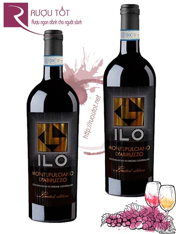 Rượu vang Ilo Montepulciano d'abruzzo Limited Edition