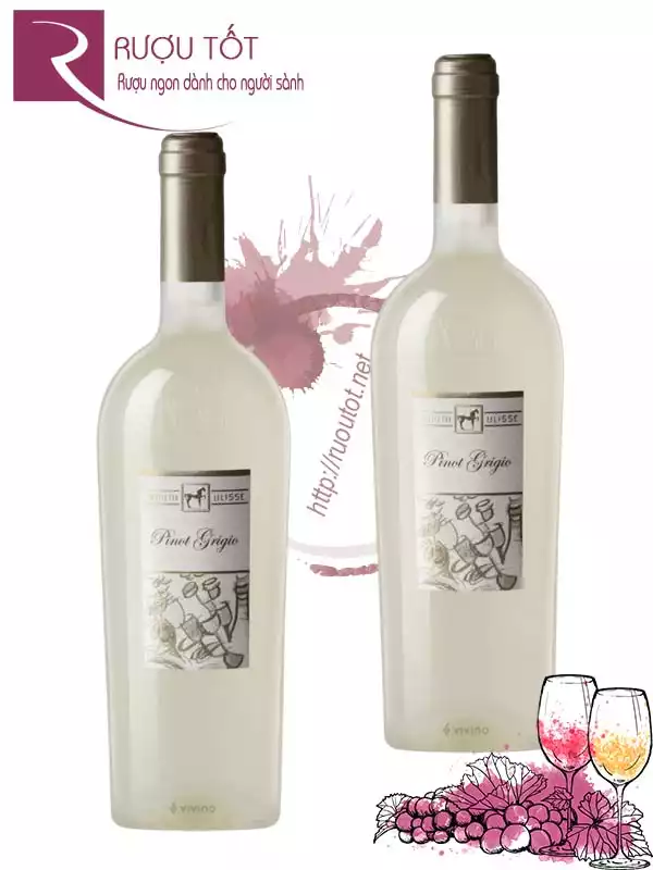 Vang Ý Pinot Grigio Tenuta Ulisse Thượng Hạng