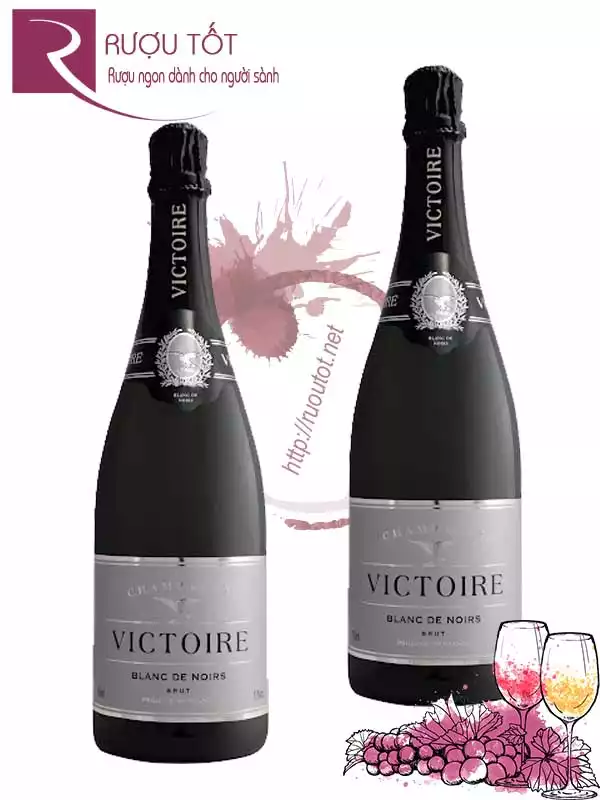 Rượu Champagne Victoire Blanc de Noirs Thượng Hạng