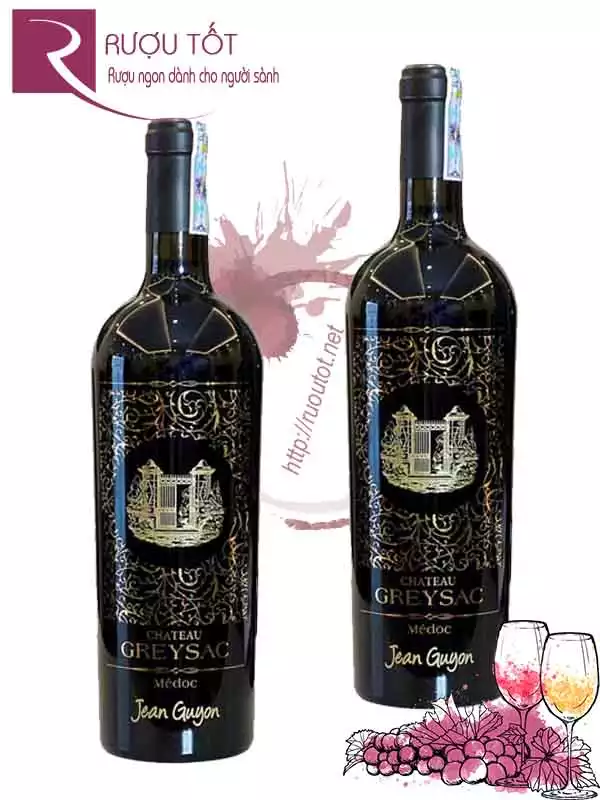 Vang Pháp Chateau Greysac Medoc Jean Guyon Thượng Hạng