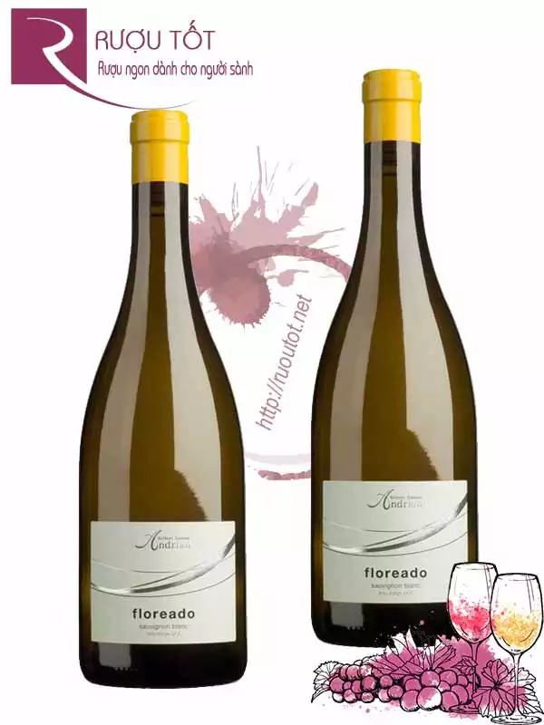 Rượu Vang Floreado Sauvignon Blanc Andrian