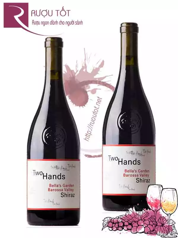 Rượu Vang Two Hands Bella’s Garden Shiraz Thượng hạng