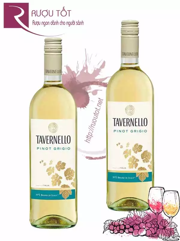 Rượu Vang Tavernello Pinot Grigio Delle Venezie