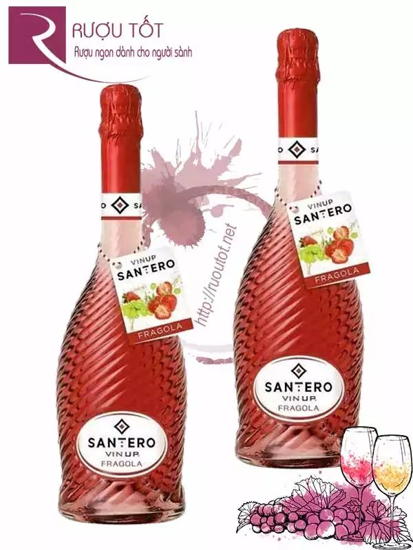 Vang Ý Santero Vinup Fragola Thơm ngon hấp dẫn