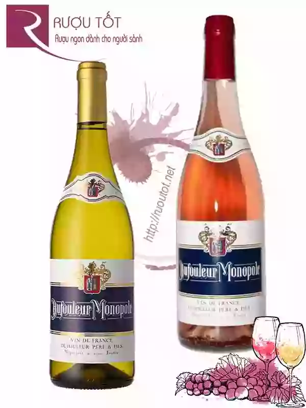 Rượu Vang Pháp Dufouleur Monopole Red - White - Rose