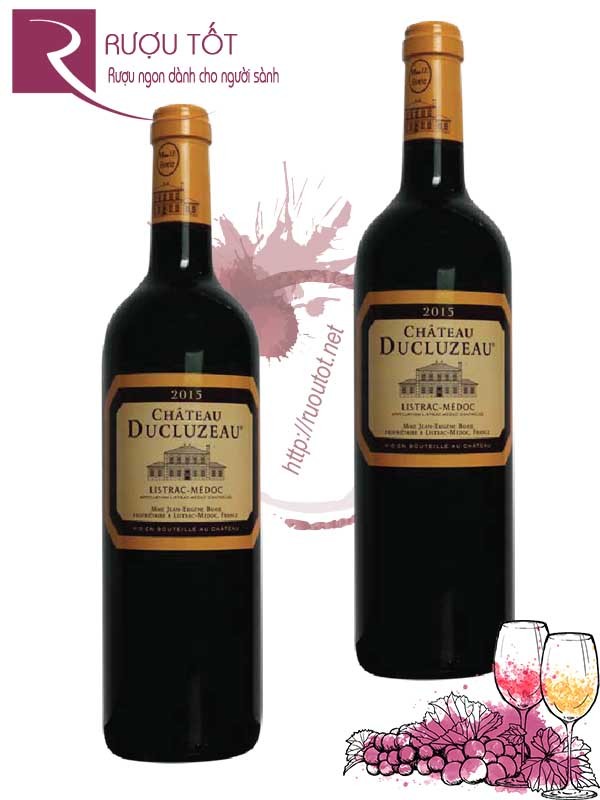 Rượu Vang Ducluzeau Chateau Listrac Medoc Cao Cấp