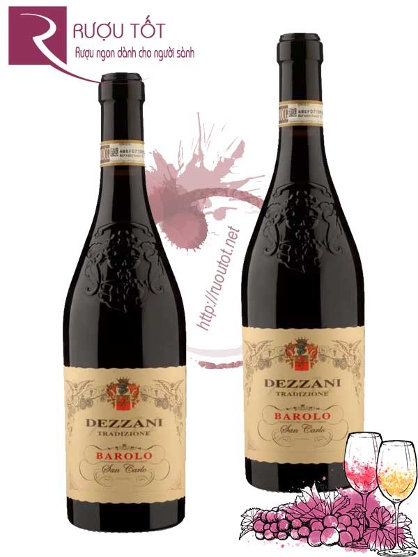 Rượu Vang Dezzani San Carlo Barolo Nebbiolo Cao Cấp